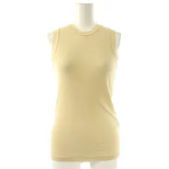 オーラリー AURALEE GIZA SUPER HIGH GAUGE SHEER RIB TANK タンクトップ カットソー 1 ベージュ /CX ■OSのサムネイル