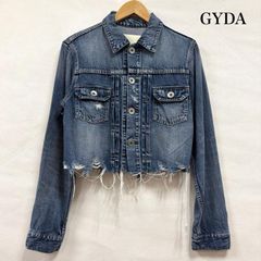 GYDA ジェイダ バックオープン デニムジャケット Gジャン オーバー 