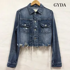 ジェイダ リヨセル ショート HEM ダメージ デニム Gジャン ジャケット レディース FREE ISItems【USED】【古着】【中古】50157376のサムネイル