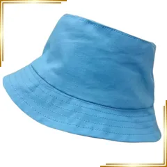 【新品】 AXLUCE-ぬい服-バケットハット-ぬいぐるみ-服-15cm-人形 (水色, 15cm) 0