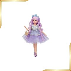 77.ぷちリカちゃん ハンドメイド 着せ替え服 セーラー服 マリンセット