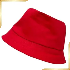 【新品】 AXLUCE-ぬい服-バケットハット-ぬいぐるみ-服-10cm-人形 (レッド, 10cm) 0