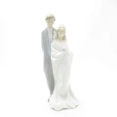 美品 NAO ナオ 1437 Love Always 愛する二人 フィギュリン 1点 置物 陶器人形 結婚 ブライダル SC11000U1 のサムネイル