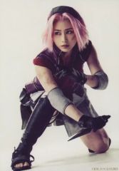 [중고]생사진(여성) 이토 유이(하루노 사쿠라)/전신·캐릭터 샷/라이브·스펙터클[NARUTO-나루토-]~우즈마키 나루토 이야기~ 브로마이드