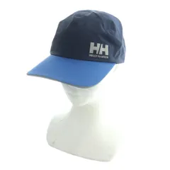 ヘリーハンセン HELLY HANSEN キャップ 帽子 ロゴ ナイロン M 青 ブルー ■GY99 /MQのサムネイル