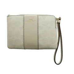 コーチ COACH シグネチャー ポーチ オフホワイト /SS ■OS ■OH