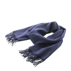 マッキントッシュフィロソフィー MACKINTOSH PHILOSOPHY マフラー フリンジ カシミヤ 紺 ネイビー H5711-225-29 /AN44のサムネイル