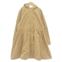 ケイトスペード KATE SPADE フレア モッズコート パーカー ジップアップ 140 ベージュ系 /UO