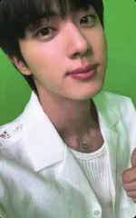 【中古】コレクションカード(男性) BTS(防弾少年団)/ジン(JIN)/裏面水色/「♯RUNSEOKJIN_EP.TOUR in JAPAN」BTS JAPAN OFFICIAL FANCLUB MEMBERSHIP特典 会場受取フォトカード