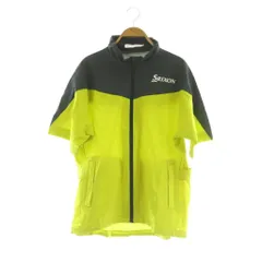 スリクソン SRIXON ゴルフ レインウエア ジャケット ジップアップ ナイロン L イエロー /MY ■OS ■GY58
