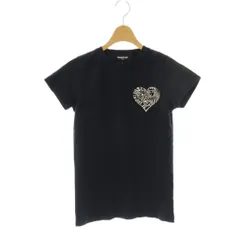 ポールカ PAULE KA Tシャツ カットソー 半袖 S ブラック シルバー色 /DO ■ECB001のサムネイル
