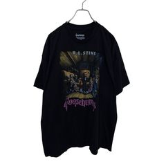 H191☆グースバンプス☆ムービーTシャツ☆ホラー☆スティーブンローズ 