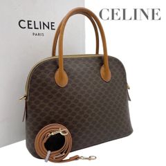 極美品✨CELINE セリーヌ マカダム 2way ドーム型 ショルダーバッグ