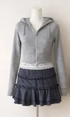 コーディネートセット スカート レースノースリーブ