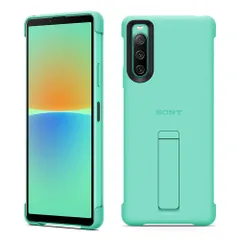 【新品未開封】SONY純正 Xperia 10 IV ケース XQZ-CBCC ミント SO-52C SOG07 スタンド付き カバー 国内正規品