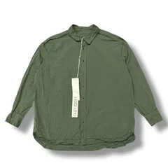 参考上代115500円 未使用 CASEY CASEY HAMNET SHIRT ハムネットシャツ 長袖シャツ ケイシーケイシー 23HC265  カーキ L （96005A）のサムネイル