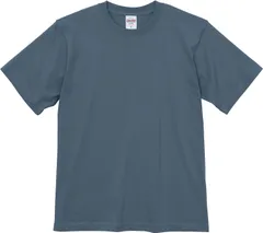 ユナイテッドアスレ UnitedAthle 6.2オンス プレミアム Tシャツ 半袖シャツ 丸首 トップス メンズ レディース 男性 女性 トップス 着替え おでかけ 学生 社会人 デイリーウェア  594201CX 934 ヘイジーネイビー