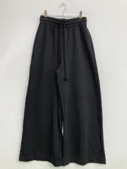 ZARA ザラ スウェットパンツ USA S ブラック 無地 ワイド・ルーズ ハイウエスト ウエストゴム・紐