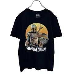 【STAR WARS】 The Mandalorian Print Tee スターウォーズ マンダロリアン Tシャツ 映画 S-5846