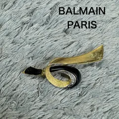 BALMAIN PARIS バルマン ブローチ ラインストーンのサムネイル