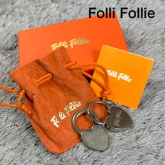Folli Follie フォリフォリ ハート型 キーリング キーホルダー ツインセットのサムネイル