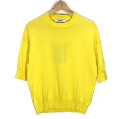 【倉吉店】 中古 Traditional Weatherwear | トラディショナルウェザーウェア ニット サマーニット L201SMKP00248PZ イエロー サイズ：S 【112】のサムネイル