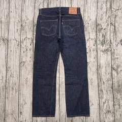 【W34】USA製 旧LVC グローバルライン LEVI'S 501XX 1947 レザーパッチ 濃紺 日本未発売 MADE IN USA 47501