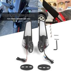 ホンダ CBR600RR ウイングレットミラー ステルスミラー - メルカリ