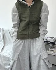 THE NORTH FACE ザノースフェイス 軽量 グリーン ベスト M