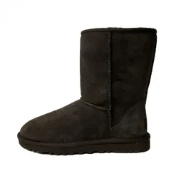 UGG(アグ) ショートブーツ 23 レディース - 5825 ダークブラウン クラシック ショート ムートン