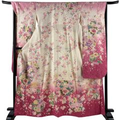 振袖 やまと扱い 金彩 紋意匠 身丈162cm 撥水加工済 HKT162 - メルカリ