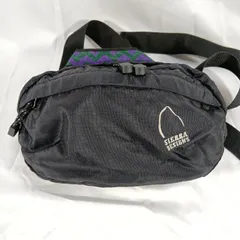 【良品】シェラデザイン ショルダーバッグ 黒 ウエストポーチ 2way 90s ベタつきなし
