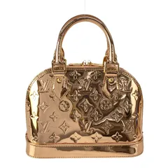 LOUIS VUITTON(ルイヴィトン) ハンドバッグ モノグラムミロワール美品  アルマBB M27037 キュイブール LV SKI/2025