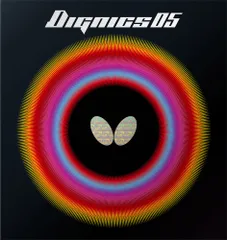 バタフライ Butterfly 卓球 ディグニクス05 ラバー 裏ソフト 高性能 回転性能 安心感 使いやすい 練習 部活 らばー スピード 張本智和選手 吉村真晴選手 鈴木李茄選手  06040 006 レッド