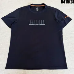 L PUMA プーマ 半袖 Tシャツ ブラック 0415(3)