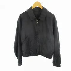 ユニクロ UNIQLO U ユー Ｌ 211-476939  ジップアップ ショート ブルゾン ジャケット スイングトップ 紺 ネイビー