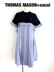 HAVEL studio トーマスメイソン ストライプハンカチーフブラウス 