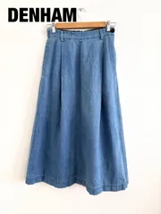 DENHAM　デンハム　デニムスカート　～XSサイズ　ブルー　ロング　カジュアル　可愛い　おしゃれ　お出掛け　送料込み　6466258のサムネイル