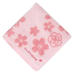 CLATHAS(クレイサス) タオルハンカチ レディース ハンカチタオル ハンドタオル 10206018 女性 10206018A ピンク[A]