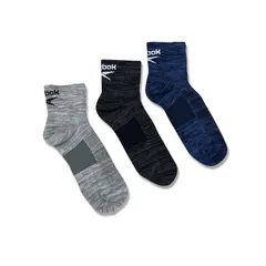 Reebok リーボック 〈3足組〉 アーチサポート 抗菌防臭 ショート丈 運動 キャンプ アウトドア