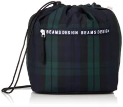 [BEAMS DESIGN] ショルダーバッグ 巾着バッグ07202510 レディース ネイビーブルー Free Size