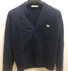 メゾンキツネ ネイビー カーディガン