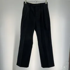 【中古】NEAT ボタンフライ タックパンツ サイズ44 ブラック[19]のサムネイル