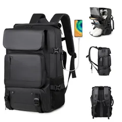 [Roseelk] 登山リュック タクティカルパック 4WAY マルチポケット収納 USB充電ポート付き/PC収納/撥水加工/多機能収納 2～4日分の衣類の整理収納 軍用 キャンプ トレッキング 通勤 通学 登山 旅行 出張 防災 避難用