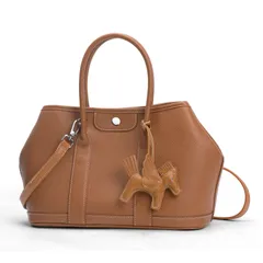 [Colosuoa] トートバッグ レディース ハンドバッグ レザー 大容量 A4対応 軽量 通勤 2WAY 肩掛け カバン 通勤 オフィス カジュアル 使いやすい おしゃれ 人気 柔らかい ビジネスバッグ ショルダーバッグ (合成皮革 ブラウン)