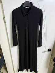 DERS Aiko Pique Maxi Dress ブラック F