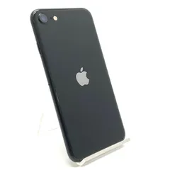 【全額返金保証】【最速発送】 iPhone SE（第2世代） 64GB ブラック au 白ロム 動作確認済 87%