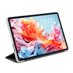 TECLAST P33 タブレット 10インチ Android15 専用保護ケース、3段階角度調整、三つ折りスタンド、 ハードバックシェルスマート保護カバー