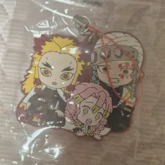 鬼滅の刃 煉獄/甘露寺 蜜璃/宇随 ラバー ストラップ