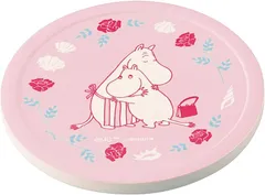 MOOMIN (ムーミン)ムーミンママ 吸水タイルコースターピンク直径9X厚さ1cm 母の日 女性 ギフト 誕生日 食器 グッズ 雑貨 山加商店 日本製 MM18001-346